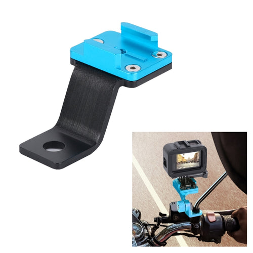 RUIGPRO Motorcycle Handlebar Alloy Phone Bracket for GoPro/ Insta360/DJI OSMO Sport Camera(Cyan) - HoMEdemic™ 