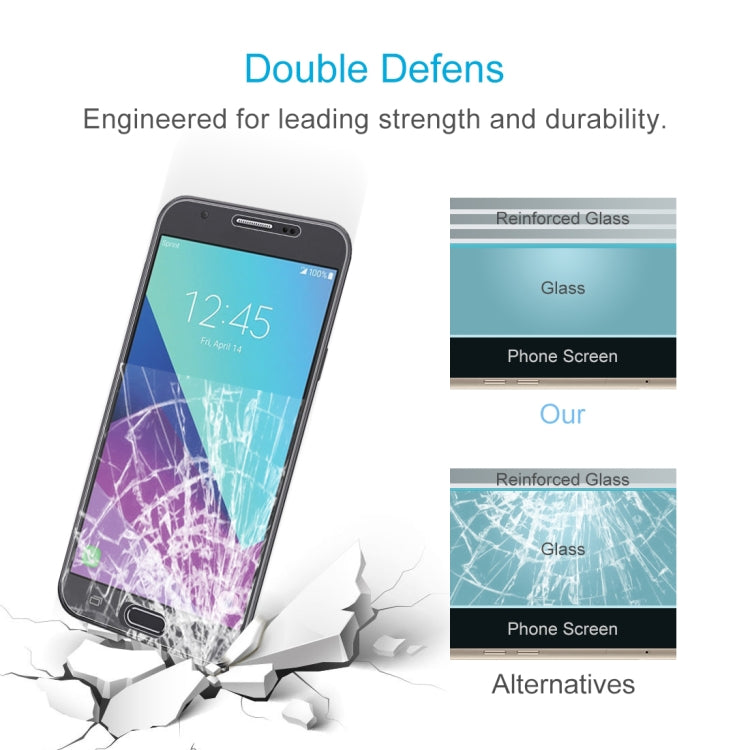 10 PCS 0.26mm 9H 2.5D Tempered Glass Film for Samsung Galaxy J7 V, For Galaxy J7 V(10 PCS) - HoMEdemic™ 