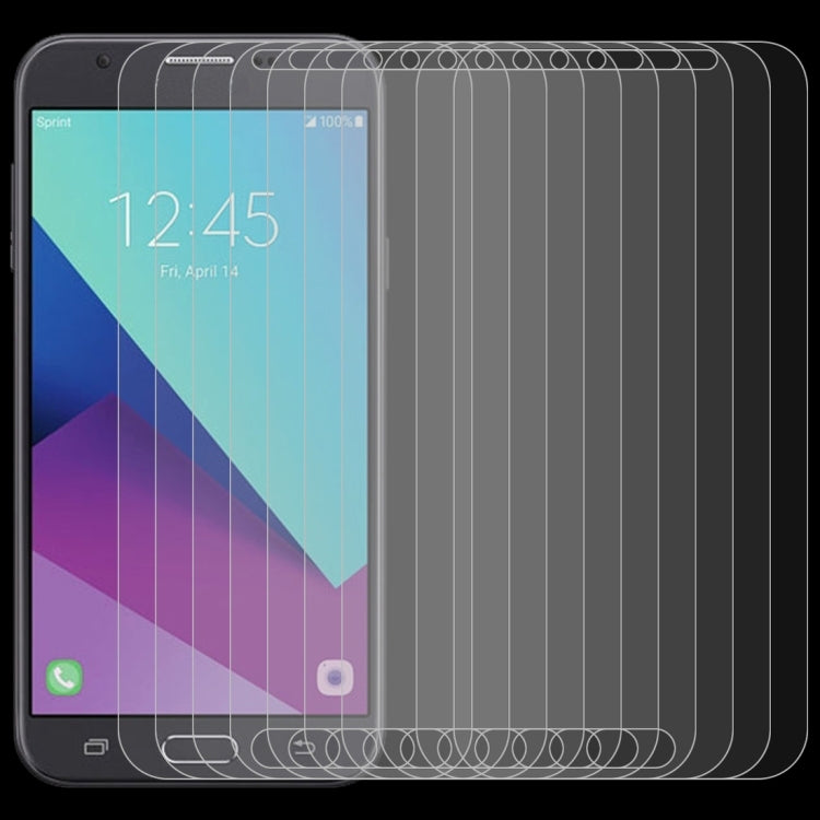 10 PCS 0.26mm 9H 2.5D Tempered Glass Film for Samsung Galaxy J7 V, For Galaxy J7 V(10 PCS) - HoMEdemic™ 
