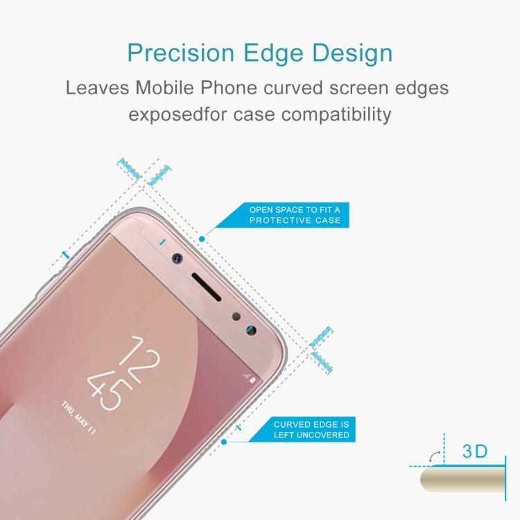 10 PCS for Galaxy J7 (2017) (US Version) 0.3mm 9H Surface Hardness 2.5D Explosion-proof Non-full Screen Tempered Glass Screen Film, For Galaxy J7 (2017)(US Version)(10 PCS) - HoMEdemic™ 