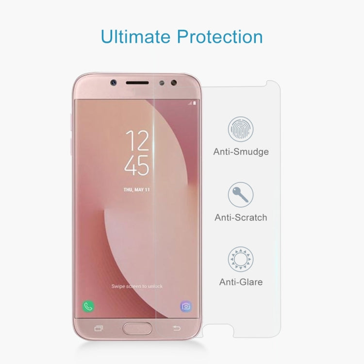 10 PCS for Galaxy J7 (2017) (US Version) 0.3mm 9H Surface Hardness 2.5D Explosion-proof Non-full Screen Tempered Glass Screen Film, For Galaxy J7 (2017)(US Version)(10 PCS) - HoMEdemic™ 