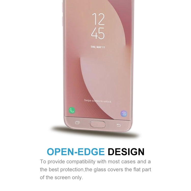 10 PCS for Galaxy J7 (2017) (US Version) 0.3mm 9H Surface Hardness 2.5D Explosion-proof Non-full Screen Tempered Glass Screen Film, For Galaxy J7 (2017)(US Version)(10 PCS) - HoMEdemic™ 