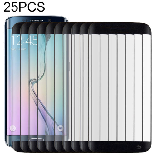 25 PCS For Galaxy S6 Edge 0.2mm 9H Surface Hardness 3D Curved Surface Full Screen Cover Explosion-proof Tempered Glass Film - HoMEdemic™ 