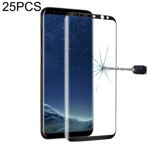 25 PCS Full Screen Tempered Glass Screen Protector For Galaxy S8 / G9500 - HoMEdemic™ 