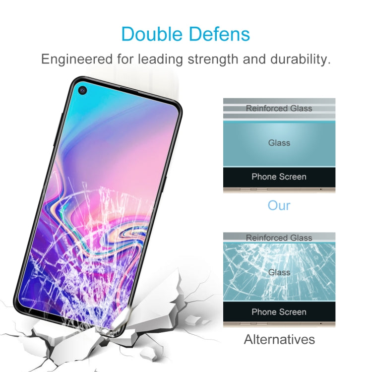 10 PCS 0.26mm 9H 2.5D Explosion-proof Tempered Glass Film for Galaxy A8s, For Galaxy A8s - HoMEdemic™ 