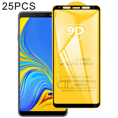 25 PCS Full Glue Full Cover Screen Protector Tempered Glass film for Galaxy A9 (2018) - HoMEdemic™ 