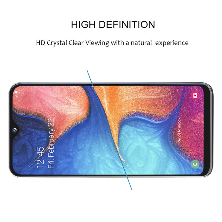 Full Glue Full Cover Screen Protector Tempered Glass film for Galaxy A20e, For Galaxy A20e - HoMEdemic™ 