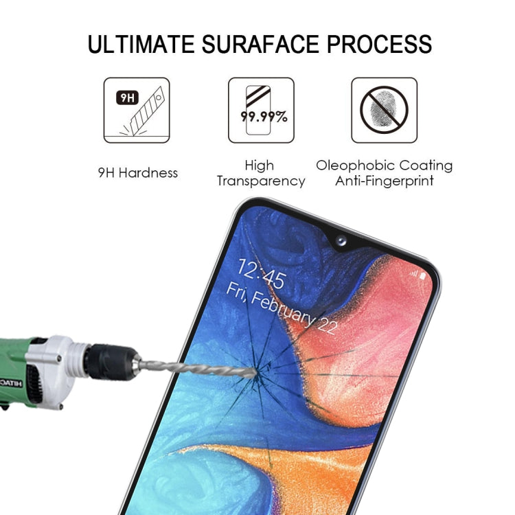 Full Glue Full Cover Screen Protector Tempered Glass film for Galaxy A20e, For Galaxy A20e - HoMEdemic™ 