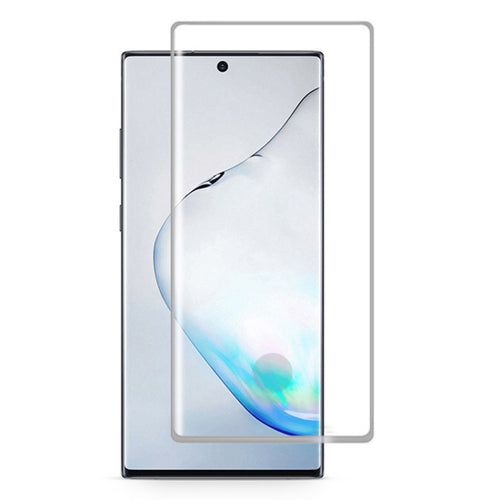 For Galaxy Note 10 3D Curved Edge Glue Curved Full Screen Tempered Glass Film, Fingerprint Unlock Is Supported - HoMEdemic™ 