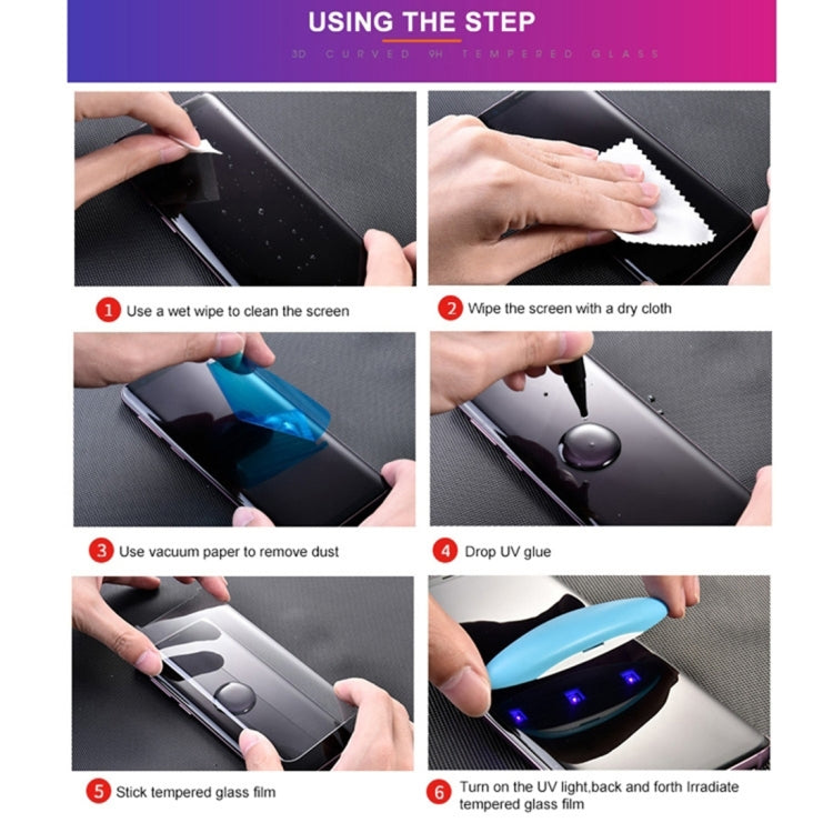 For Samsung Galaxy Note20 9H 3D Full Screen UV Liquid Curved Tempered Glass, For Samsung Galaxy Note20 - HoMEdemic™ 