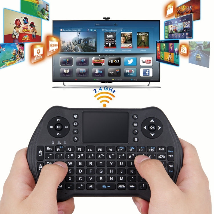 MT10 Fly Air Mouse 2.4GHz Mini Wireless Keyboard Multifunction Keyboard Fly Air Mouse - HoMEdemic™ 