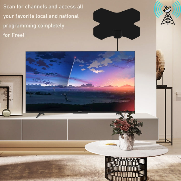 MYC-HDTV050 X Shield 25dB 4K HDTV Antenna, Reception Range: 150 Miles, MYC-HDTV050 - HoMEdemic™ 