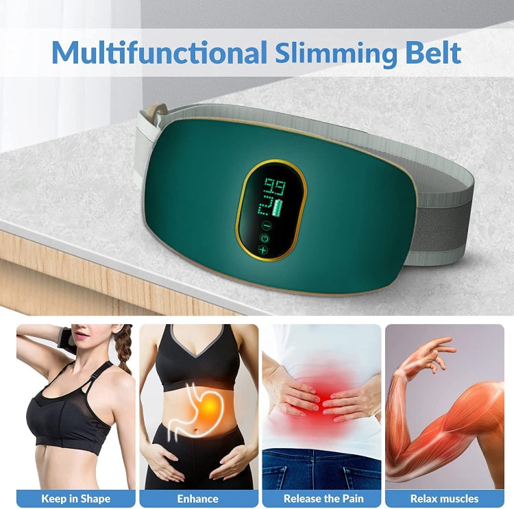 Magnet Massage Belt Abdominal Vibration Fat Removal Machine, Spec: Rechargeable - HoMEdemic™ 