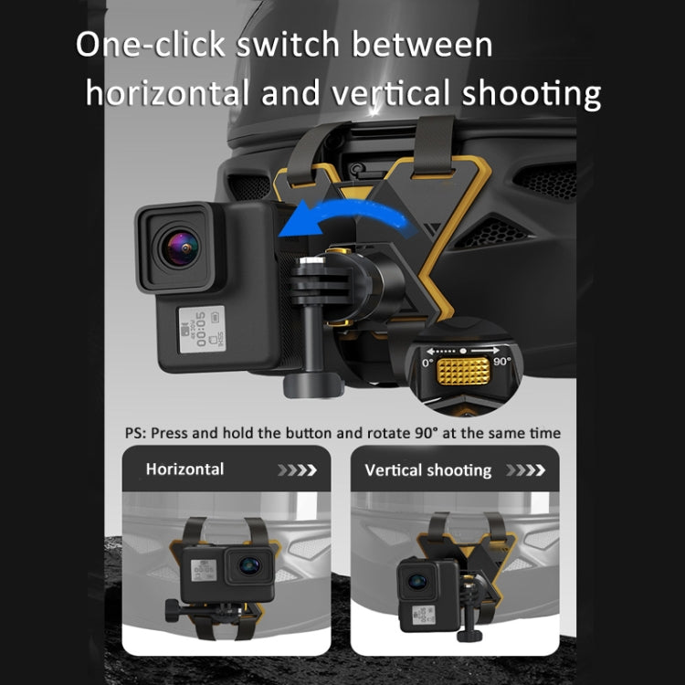 Magnetic Quick Release Motorcycle Helmet Chin Stand Mount For  Action Camera - HoMEdemic™ 