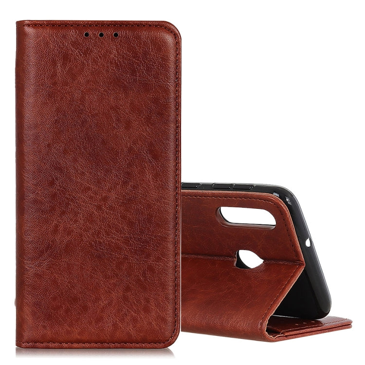 Magnetic Retro Crazy Horse Texture Horizontal Flip Leather Case for Galaxy A40, with Holder & Card Slots & Photo Frame, For Galaxy A40 - HoMEdemic™ 