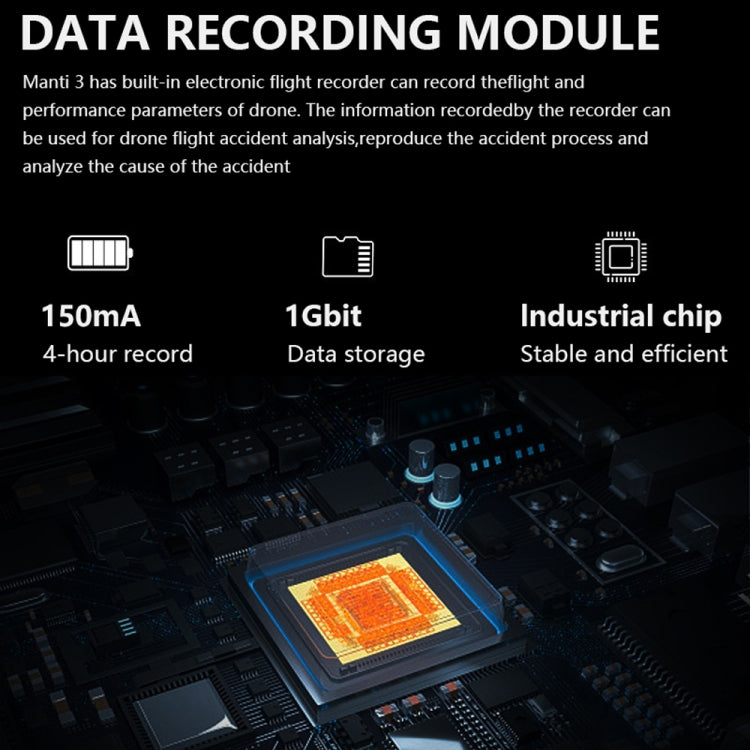 Manti 3 Plus Parachute for DJI Phantom 2 / 3 / 4 Improve Safety Slow Down Fall Speed Accessories - HoMEdemic™ 