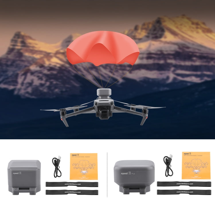 Manti 3 Plus Replacement Umbrella Cabin Parachute for DJI Mavic Air 2 / 2S / Mavic 3 Improve Safety - HoMEdemic™ 