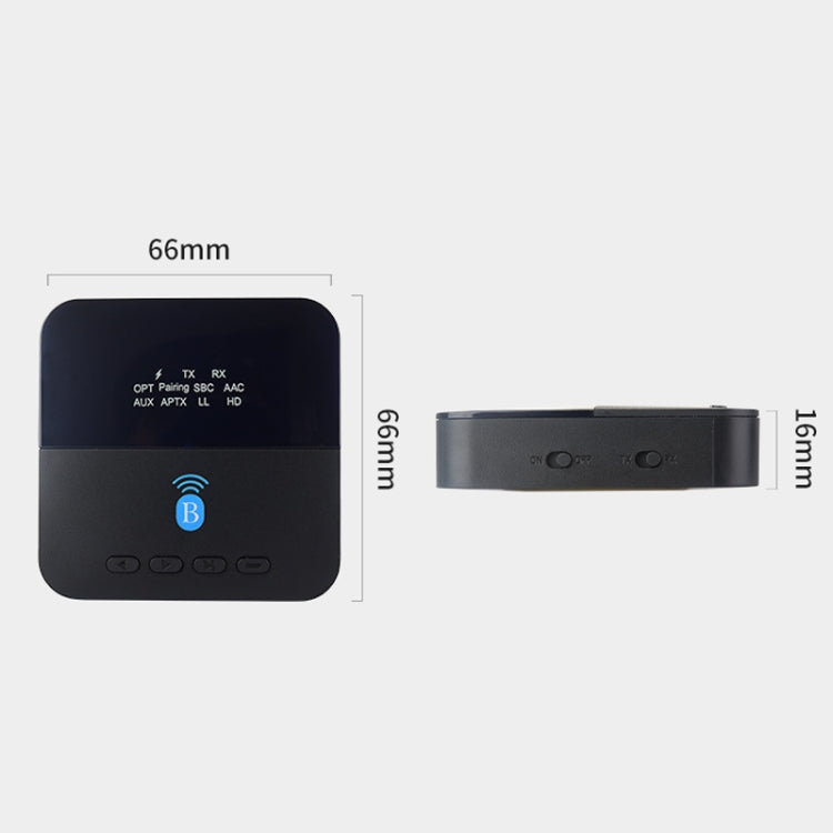 Measy BTC880 2 in 1 USB-C / Type-C Interface Bluetooth Wireless Audio Transmitter Receiver (Black) - HoMEdemic™ 