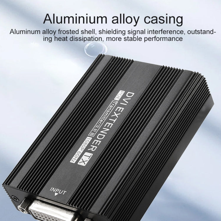 Measy DVI1815 DVI Extender Transmitter and Receiver Converter, POE Single Power Supply, Transmission Distance: 150m(AU Plug) - HoMEdemic™ 