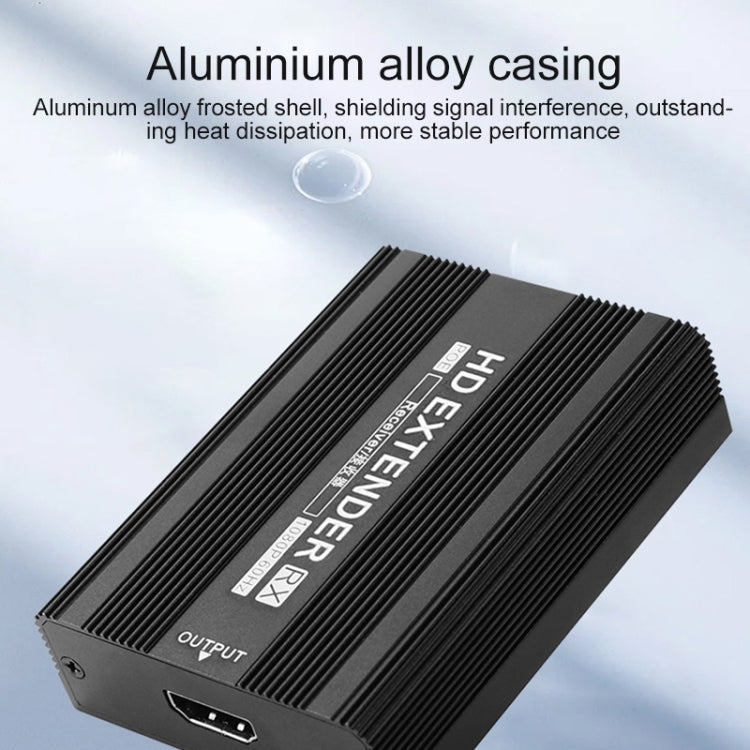 Measy ET1820 HDMI Extender Transmitter and Receiver Converter, POE Single Power Supply, Transmission Distance: 200m(EU Plug) - HoMEdemic™ 