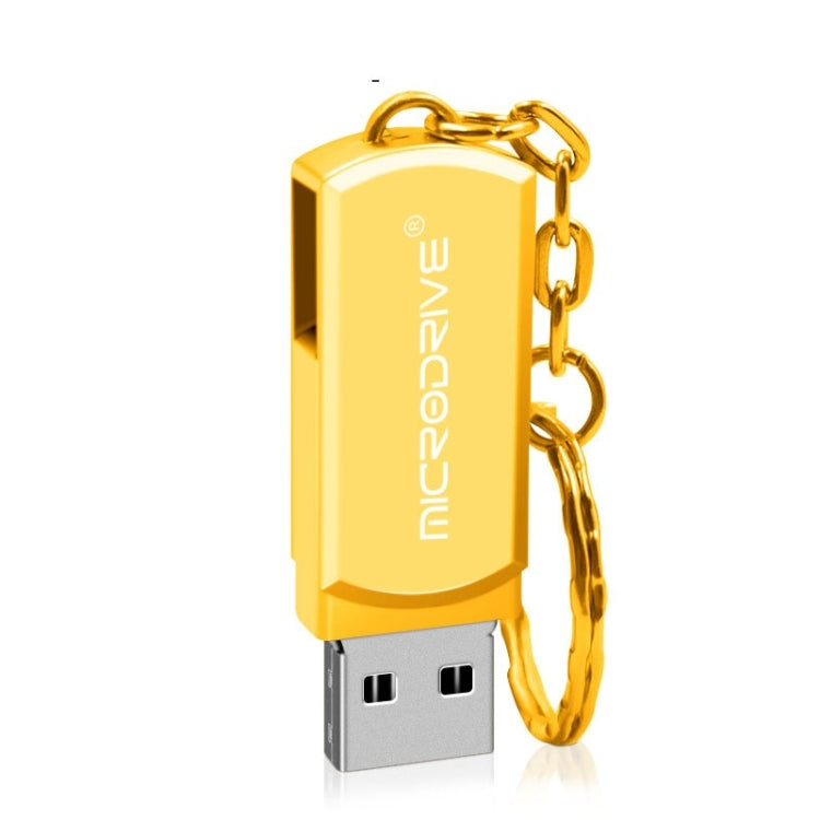 MicroDrive 16GB USB 2.0 Creative Personality Metal U Disk with Keychain, 16GB - HoMEdemic™ 