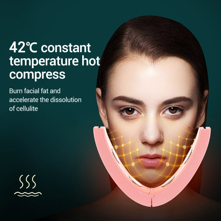 Microcurrent EMS Face Thinning Instrument Red Blue Light Skin Rejuvenation Beauty Instrument(Pink) - HoMEdemic™ 
