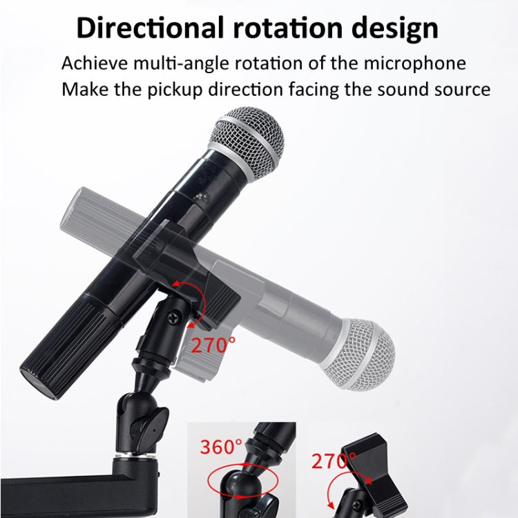 Microphone Stand Desk Mount 360 Degree Adjustable Cantilever Holder - HoMEdemic™ 