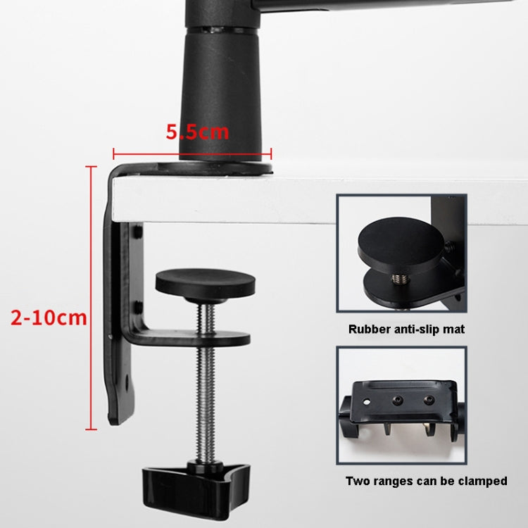 Microphone Stand Desk Mount 360 Degree Adjustable Cantilever Holder - HoMEdemic™ 