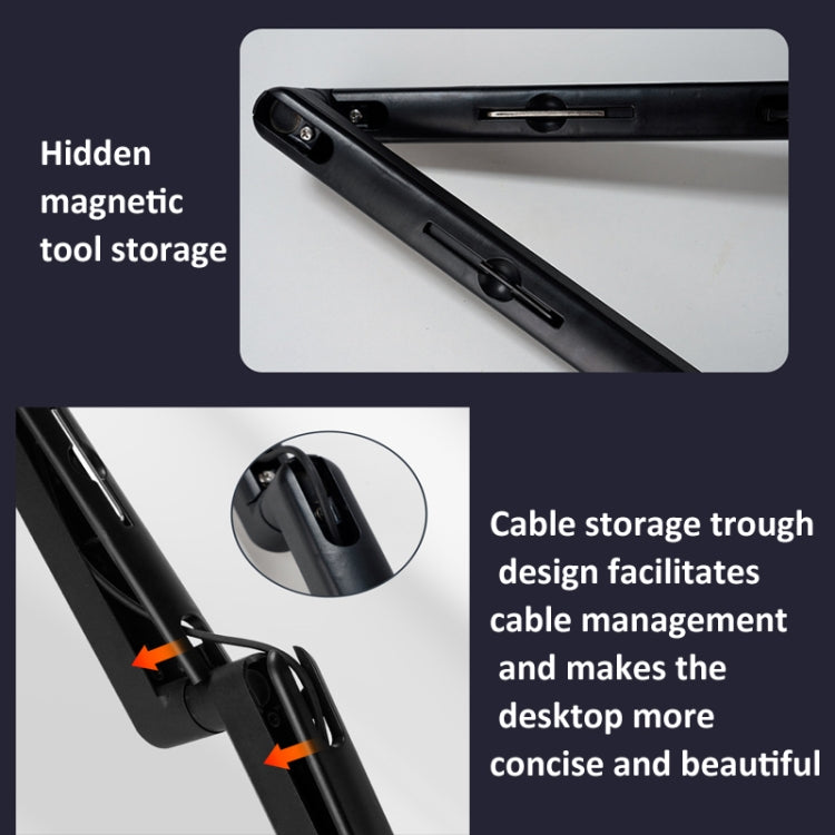 Microphone Stand Desk Mount 360 Degree Adjustable Cantilever Holder - HoMEdemic™ 