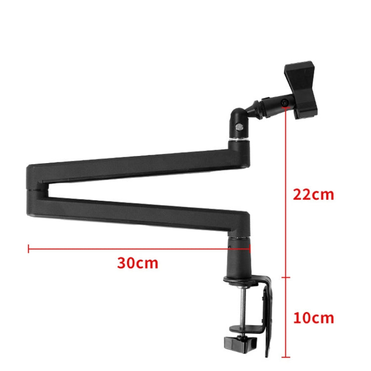 Microphone Stand Desk Mount 360 Degree Adjustable Cantilever Holder - HoMEdemic™ 