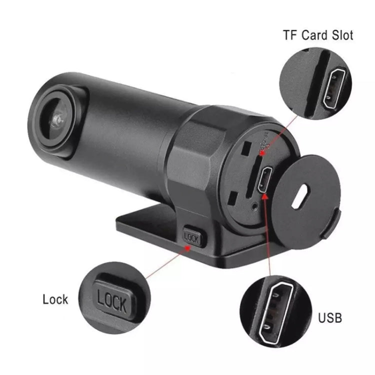 Mini Car Dash Camera WiFi Monitor Full HD Dashcam Video Recorder Camcorder Motion Detection, Support TF Card & Android & IOS, K602 - HoMEdemic™ 