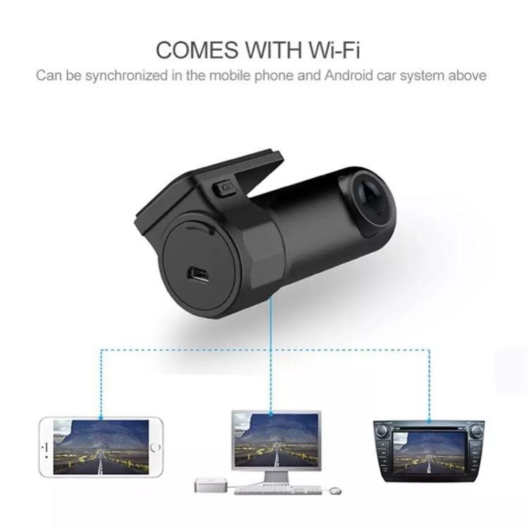Mini Car Dash Camera WiFi Monitor Full HD Dashcam Video Recorder Camcorder Motion Detection, Support TF Card & Android & IOS, K602 - HoMEdemic™ 