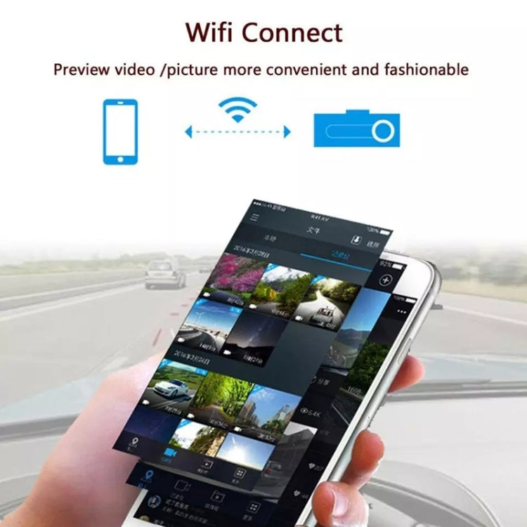 Mini Car Dash Camera WiFi Monitor Full HD Dashcam Video Recorder Camcorder Motion Detection, Support TF Card & Android & IOS, K602 - HoMEdemic™ 