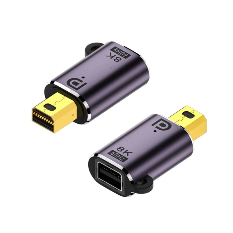 Mini DP Male to Mini DP Female Adapter 8K 60Hz HD Video Transmission Expanding - HoMEdemic™ 