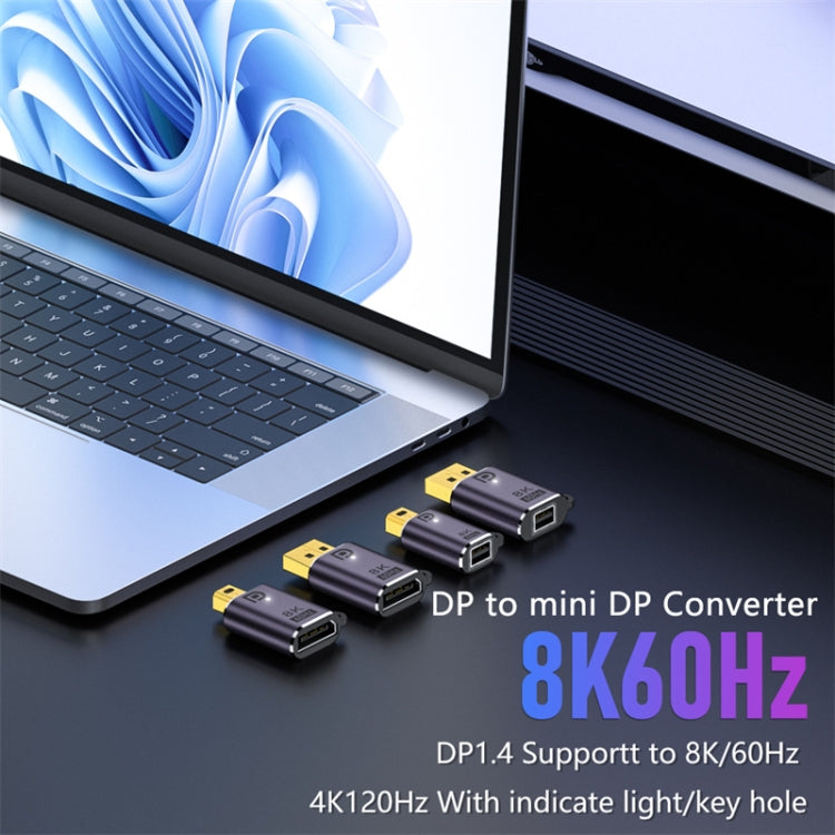 Mini DP Male to Mini DP Female Adapter 8K 60Hz HD Video Transmission Expanding - HoMEdemic™ 