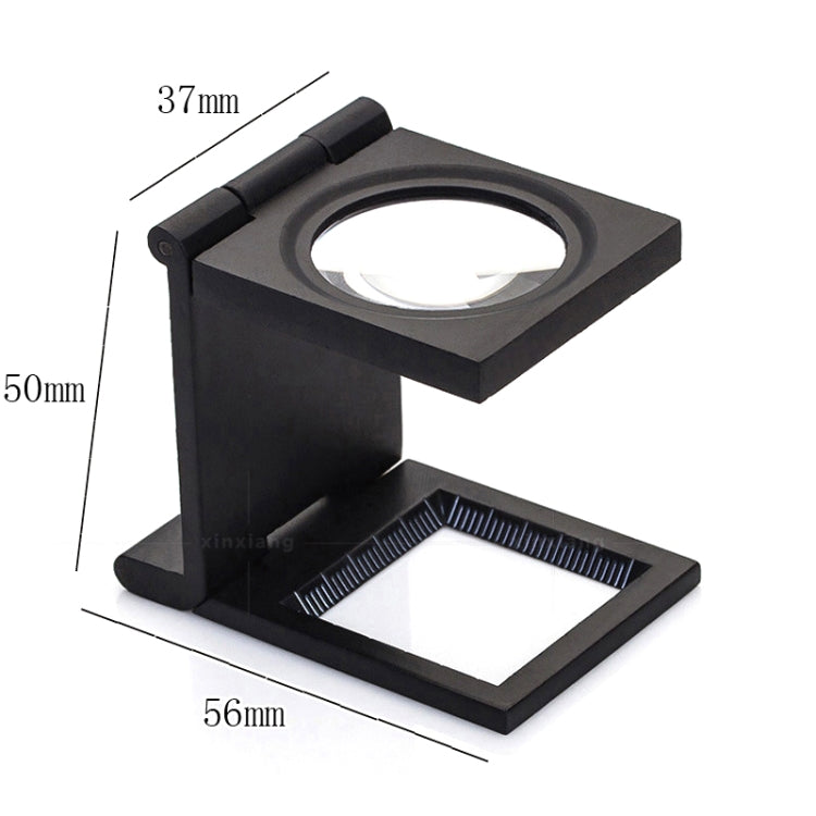Mini Desk Style 10x Magnification Loupe Metal Antique Magnifier - HoMEdemic™ 