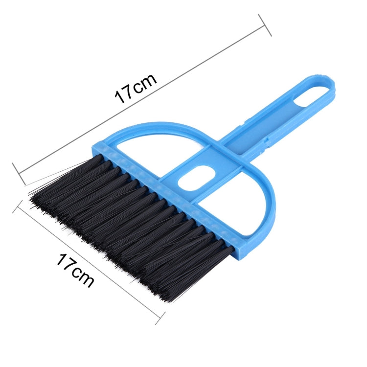 Mini Desktop Car Keyboard Sweep Cleaning Brush Small Broom Dustpan Set, 1  Set (Blue) - HoMEdemic™