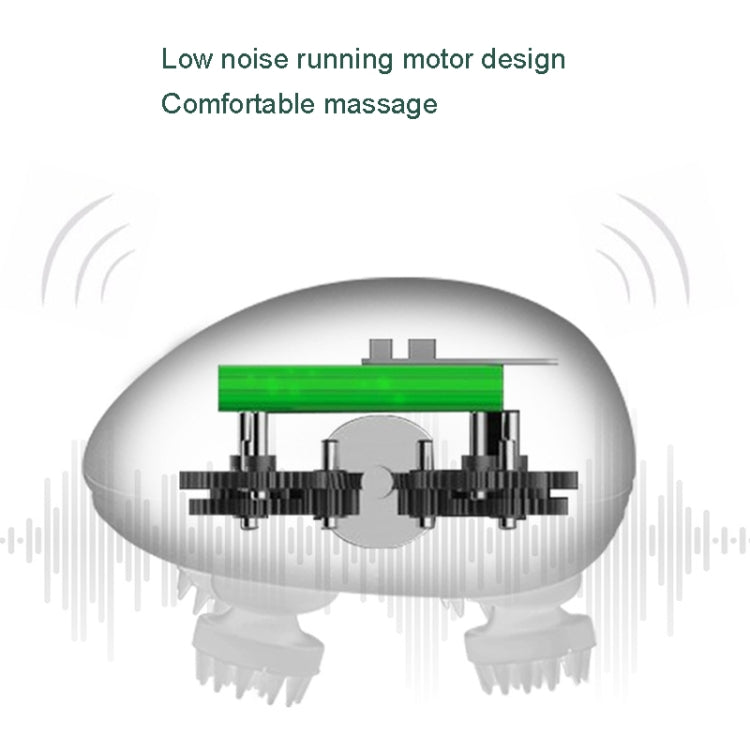 Mini Electric Head Massage(White) - HoMEdemic™ 