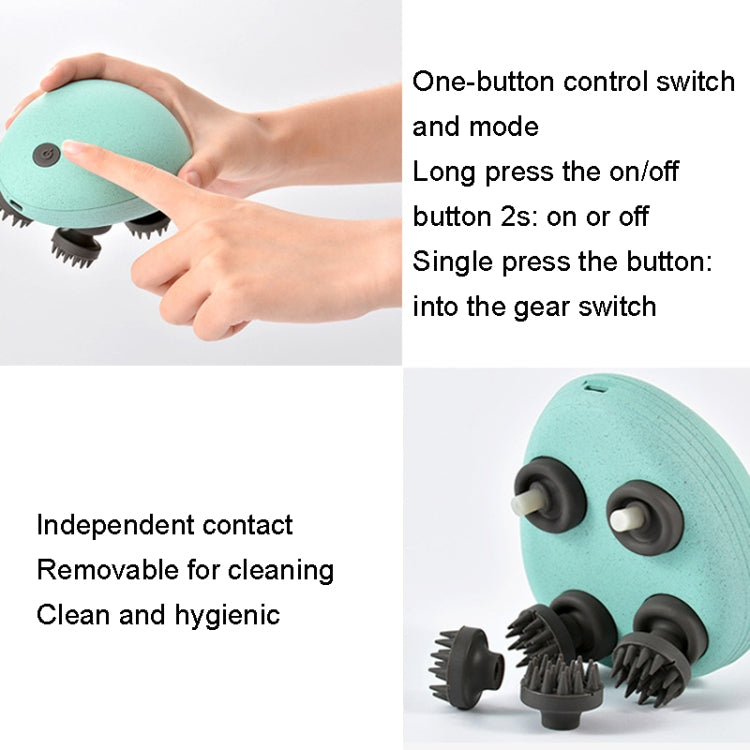 Mini Electric Head Massage(White) - HoMEdemic™ 