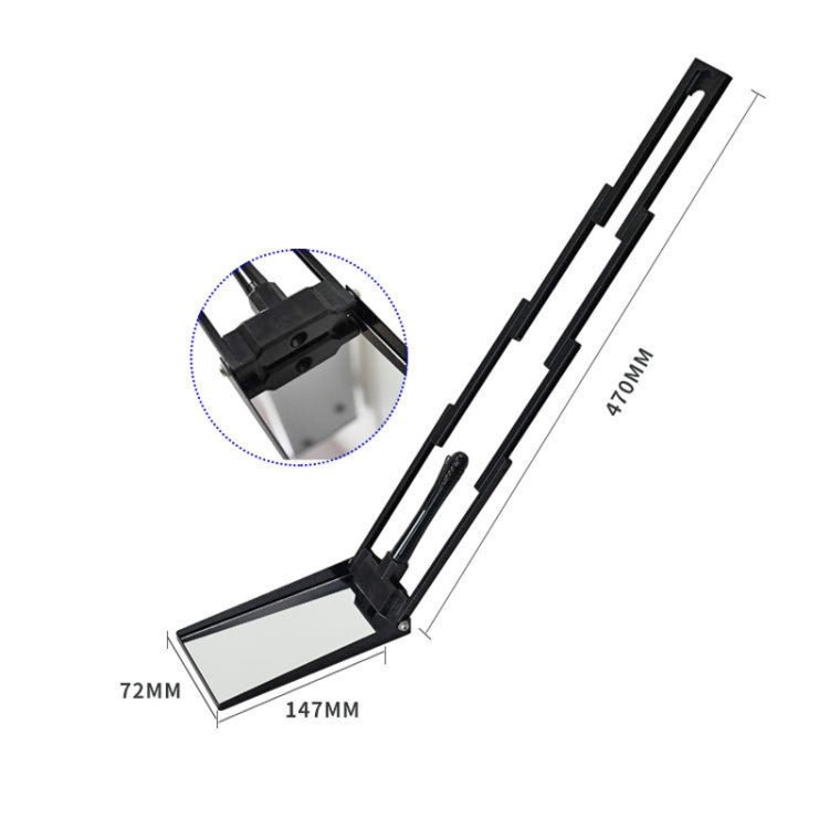 Mini Foldable Undercar Safety Inspection Mirror With LED - HoMEdemic™ 