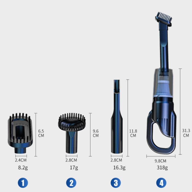 Mini Handheld High-power Car Wireless Powerful Vacuum Cleaner(F6050) - HoMEdemic™ 