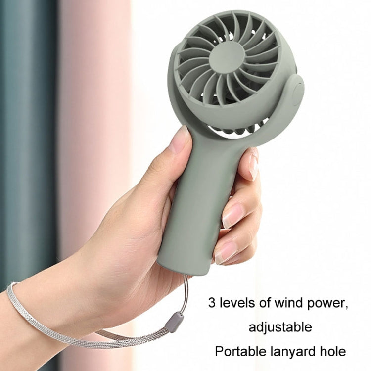 Mini Handheld Small Fan Rechargeable Mute Desktop Portable Fan(Khaki) - HoMEdemic™ 