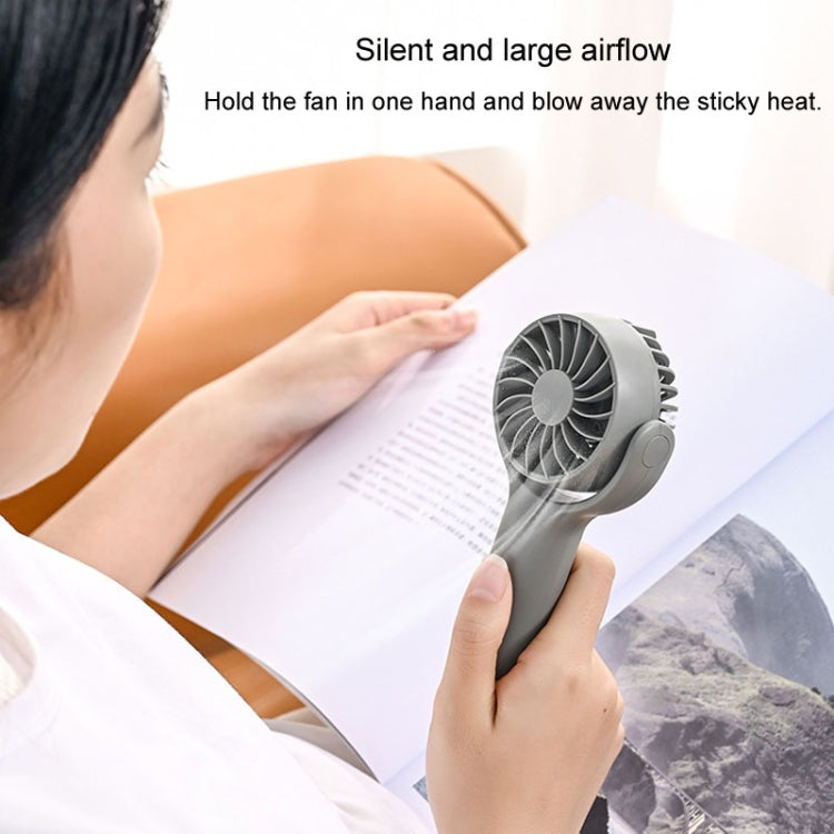 Mini Handheld Small Fan Rechargeable Mute Desktop Portable Fan(Pink) - HoMEdemic™ 