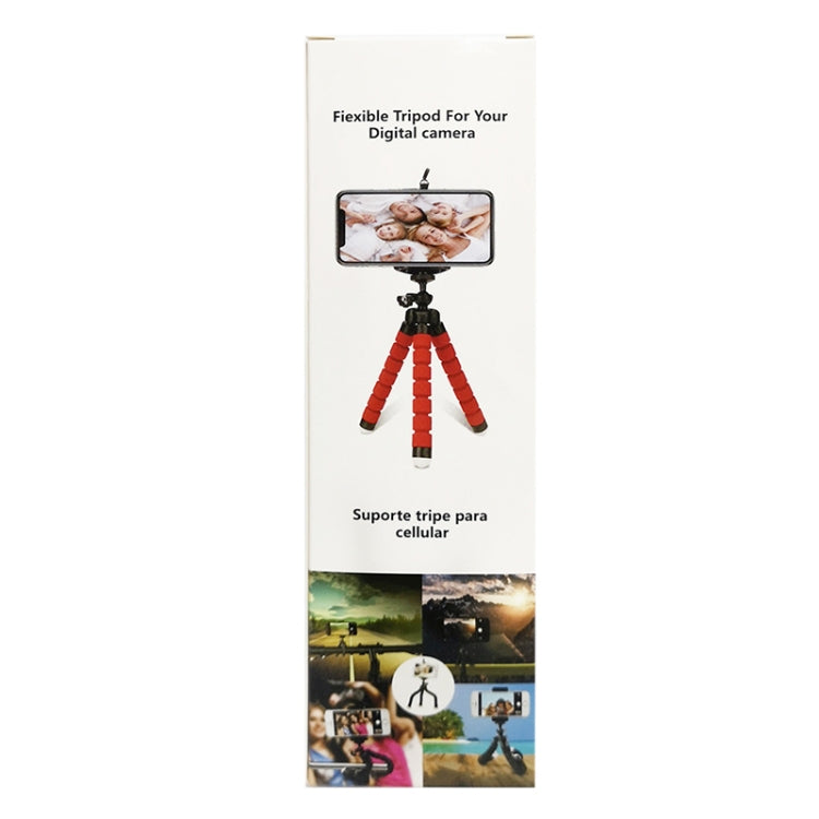 Mini Octopus Flexible Foam Tripod Holder with Phone Clamp & Remote Control - HoMEdemic™ 