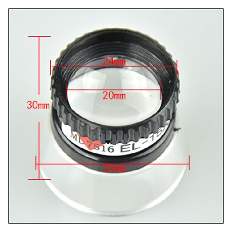Mini Portable 15X Cylinder Type Jewelry Antique Magnifier - HoMEdemic™ 