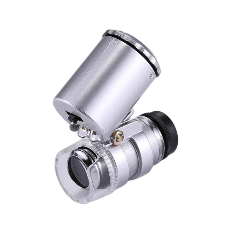 Mini Portable 60X Jewelry Appraisal Microscope with LED Light & Currency Detecting Function - HoMEdemic™ 