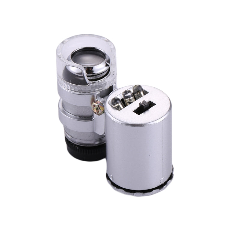 Mini Portable 60X Jewelry Appraisal Microscope with LED Light & Currency Detecting Function - HoMEdemic™ 