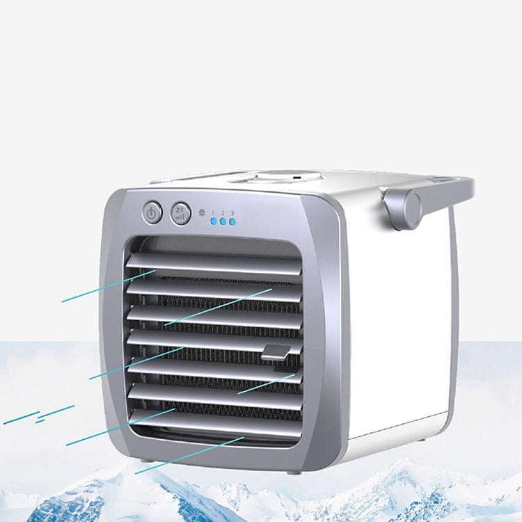 Mini Portable Household USB Refrigeration Air Conditioning Fan Air Cooler, 14.5x13x12.5cm - HoMEdemic™ 