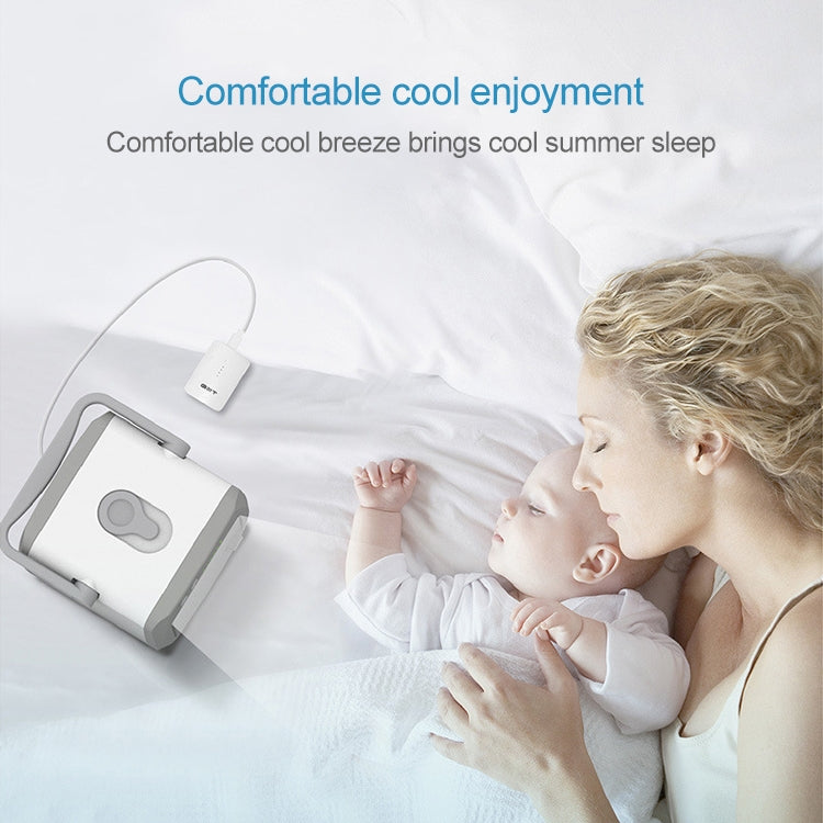 Mini Portable Household USB Refrigeration Air Conditioning Fan Air Cooler, 14.5x13x12.5cm - HoMEdemic™ 