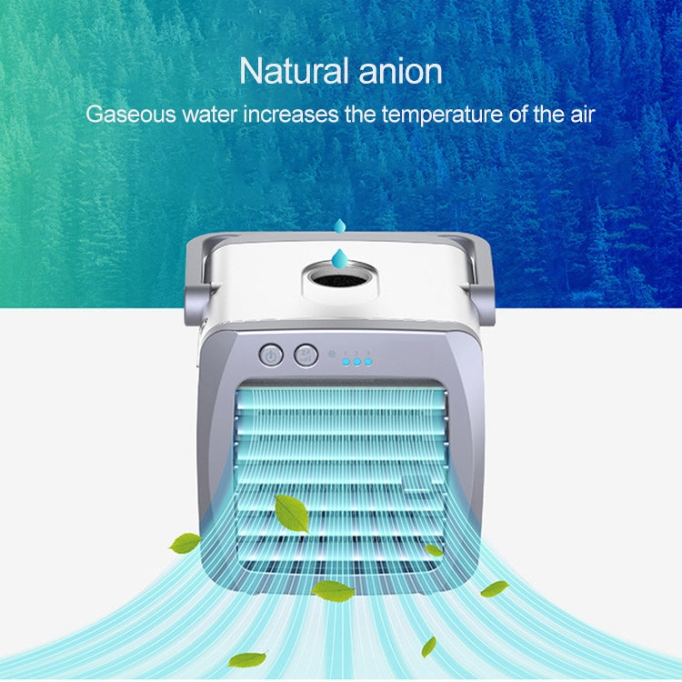 Mini Portable Household USB Refrigeration Air Conditioning Fan Air Cooler, 14.5x13x12.5cm - HoMEdemic™ 